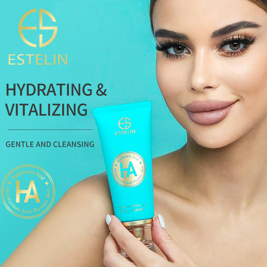 Hyaluronic acid hydrating & vitalizing facial cleanser