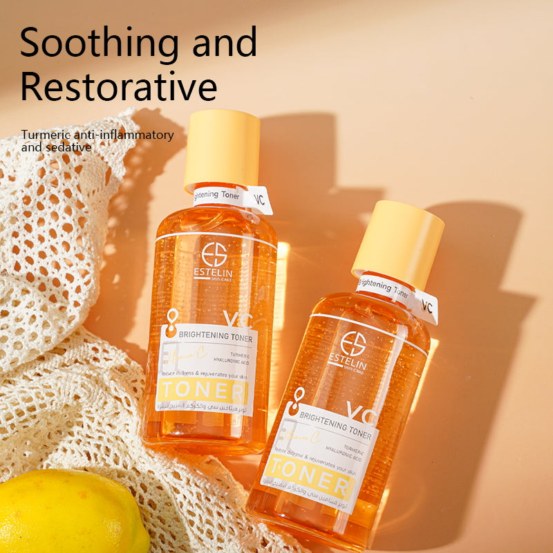 Vitamin c & turmeric brightening essence toner