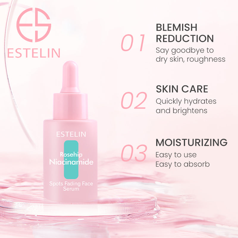 Rosehip& Niacinamide spots fading face serum