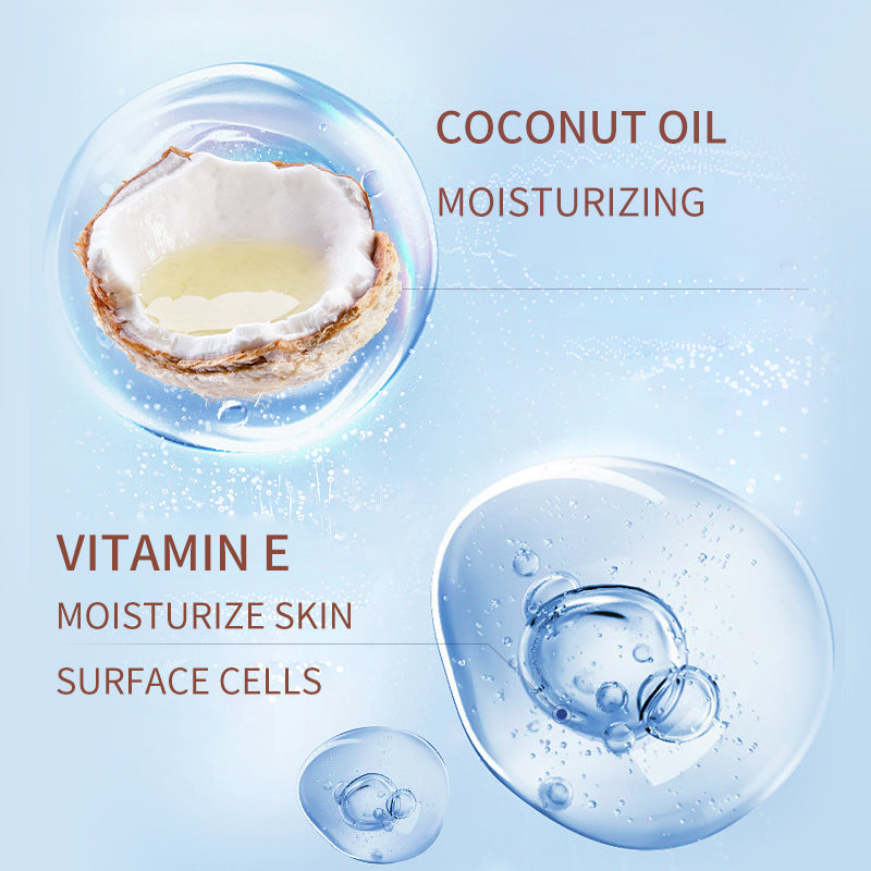 Coconut oil & Vitamin E nourishing & hydrating hand & foot cream