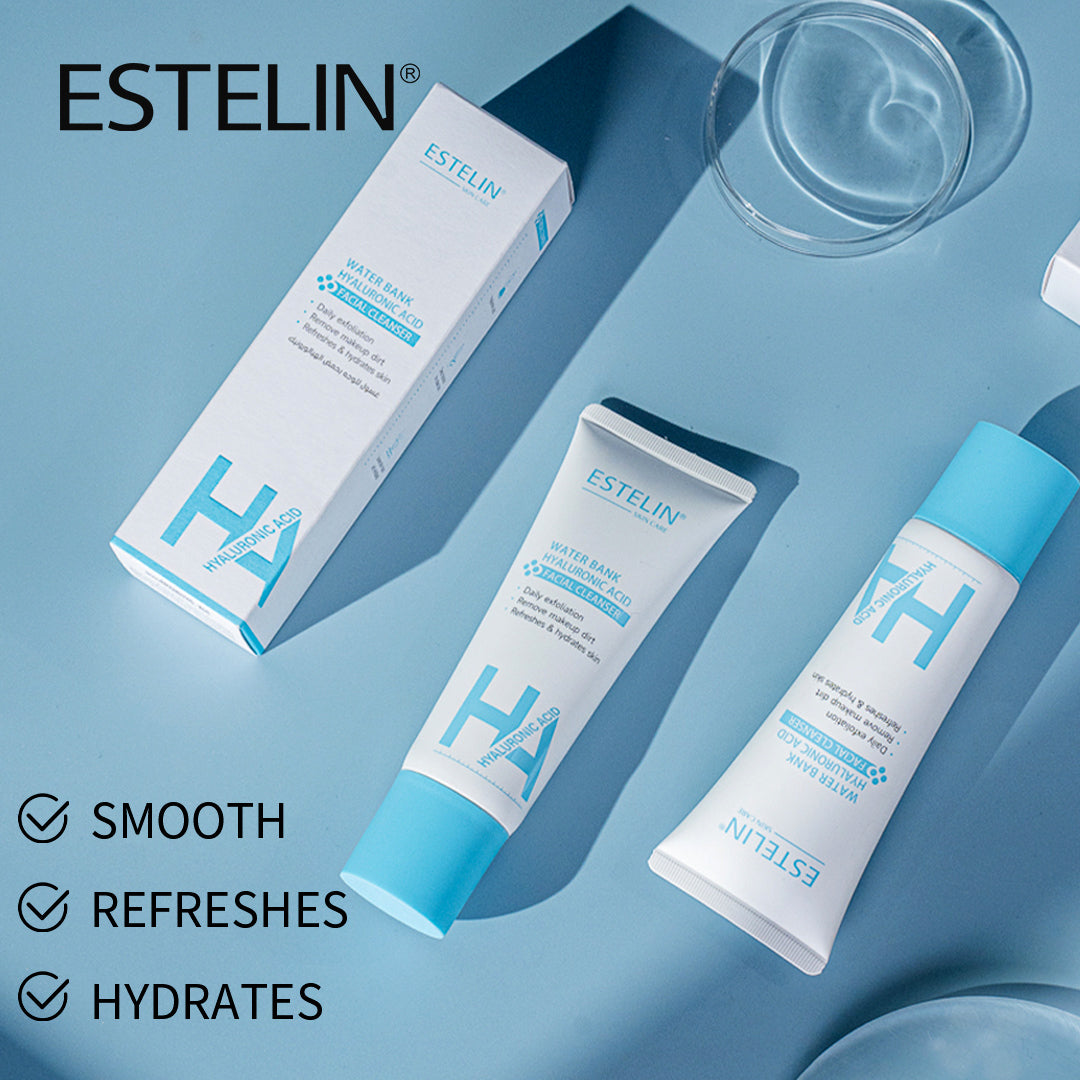 Water bank hyaluronic acid facial cleanser