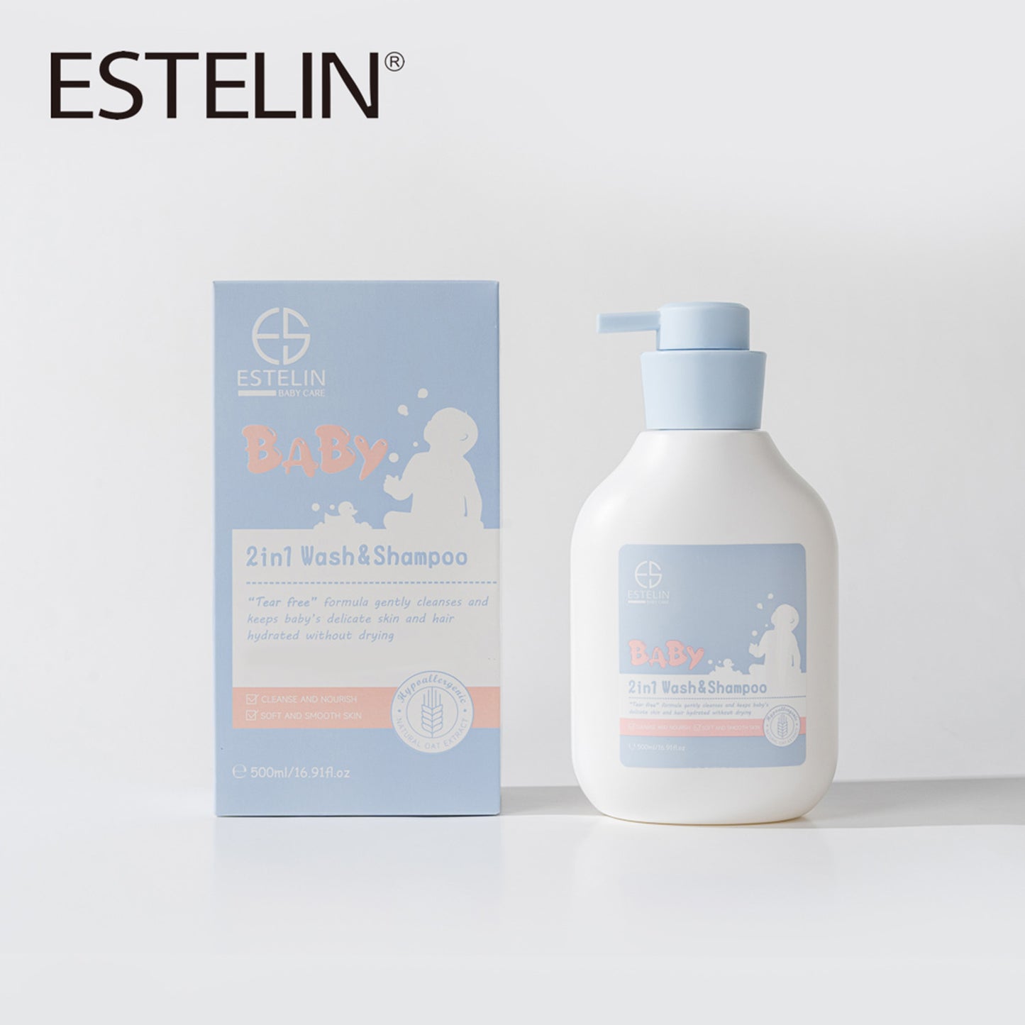 Baby 2 in 1 wash & shampoo