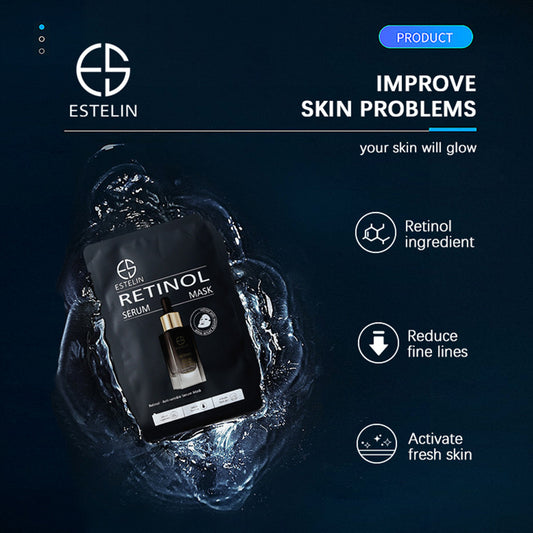 Retinol anti-wrinkle serum mask