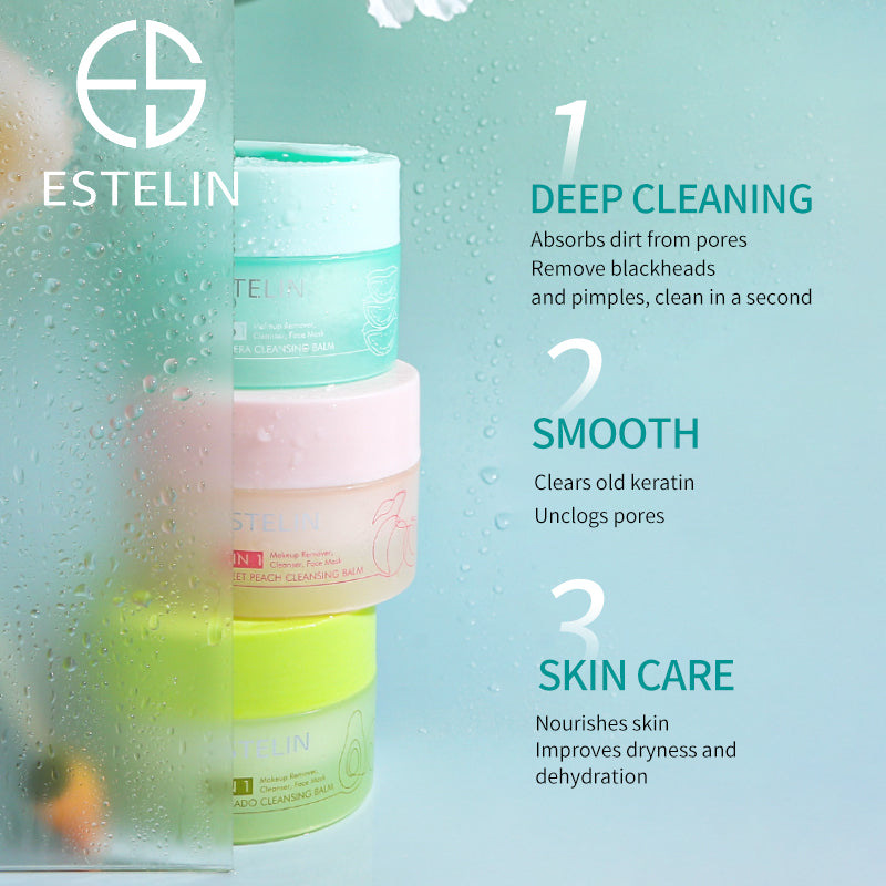 Sweet peach cleansing balm
