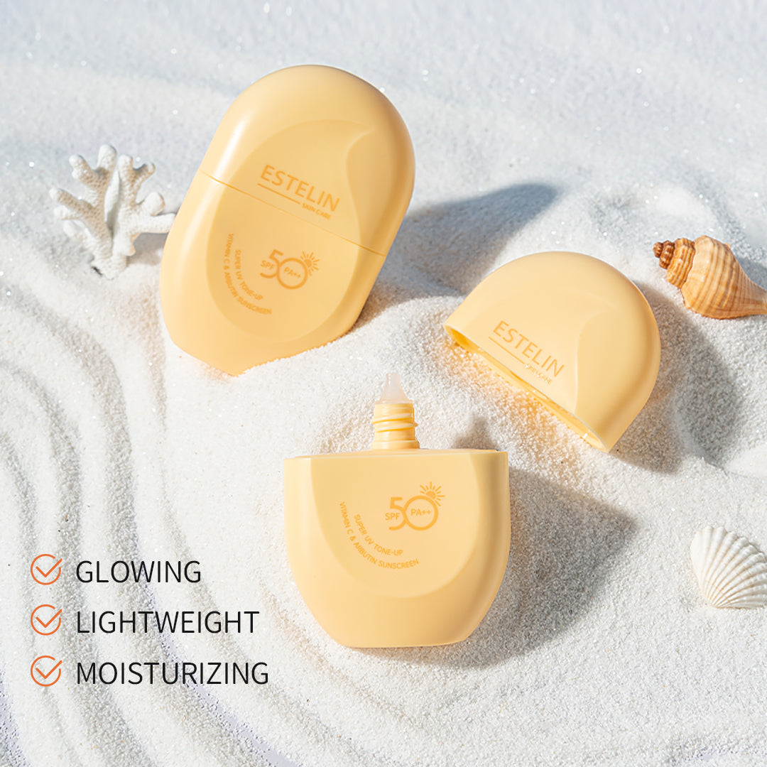Super UV Tone-Up Vitamin C & Arbutin Sunscreen SPF50