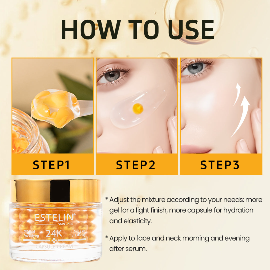 24K Gold & Collagen Age-defying Capsule Cream 24k