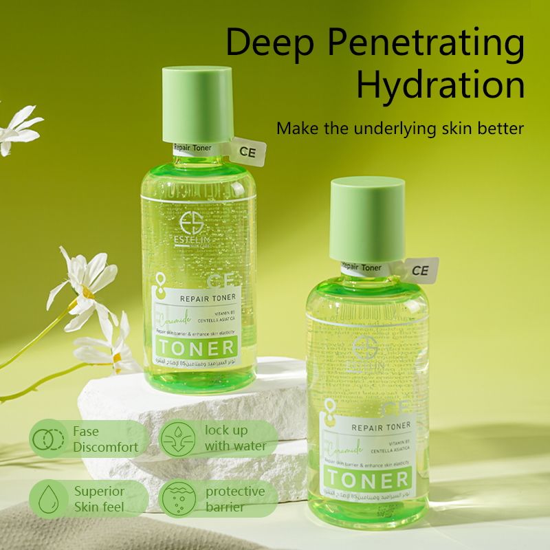 EStlin Deep Penetrating Hydration 400ml Facial Care Toner,Ceramide & Vitamin B5 Repair Essence Toner