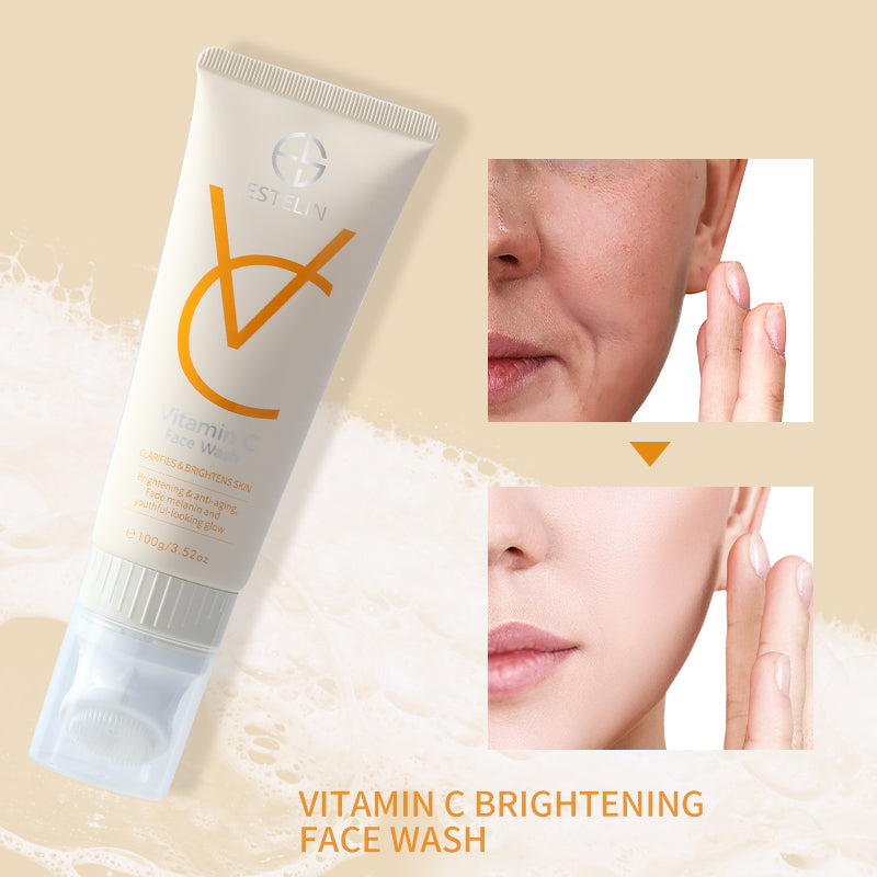 Vitamin c brighteing face wash