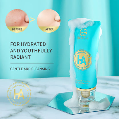 Hyaluronic acid hydrating & vitalizing facial cleanser