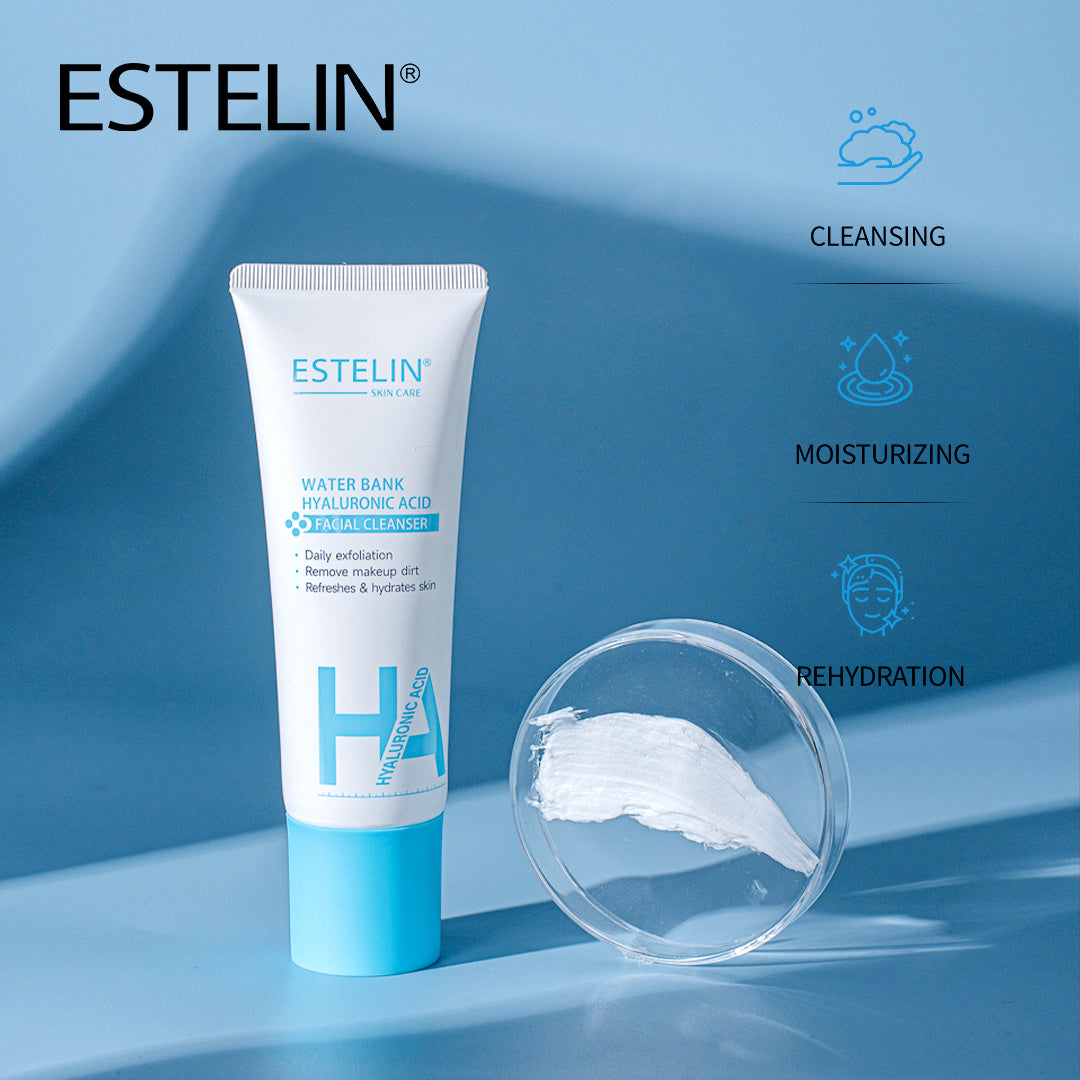 Water bank hyaluronic acid facial cleanser