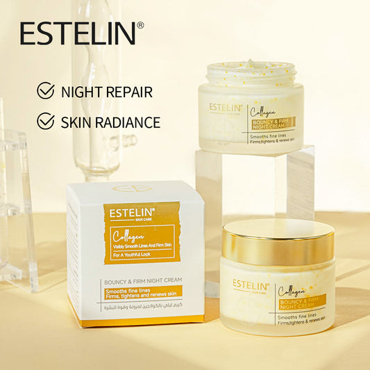 Bouncy & firm collagen night cream