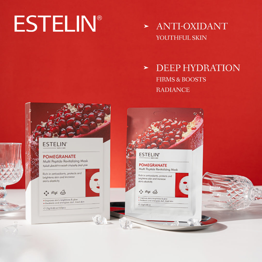 Pomegranate  & Multi Peptide Revitalizing Mask