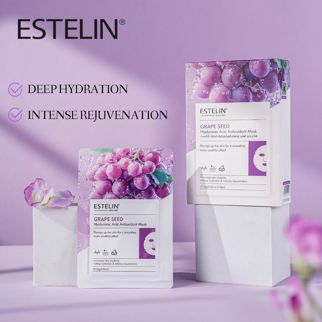 Grape Seed & Hyaluronic Acid Antioxidant Mask