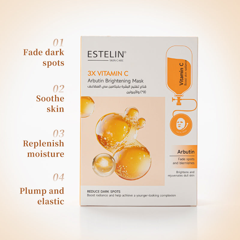 3X Vitamin C & Arbutin Brighte ning Mask