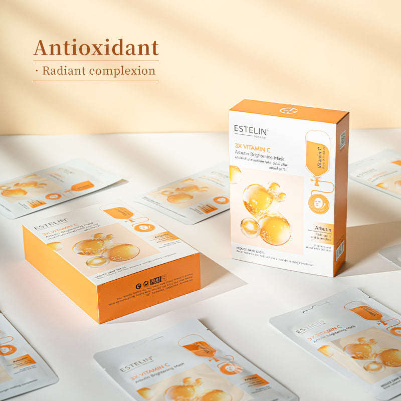 3X Vitamin C & Arbutin Brighte ning Mask