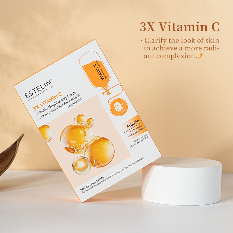3X Vitamin C & Arbutin Brighte ning Mask