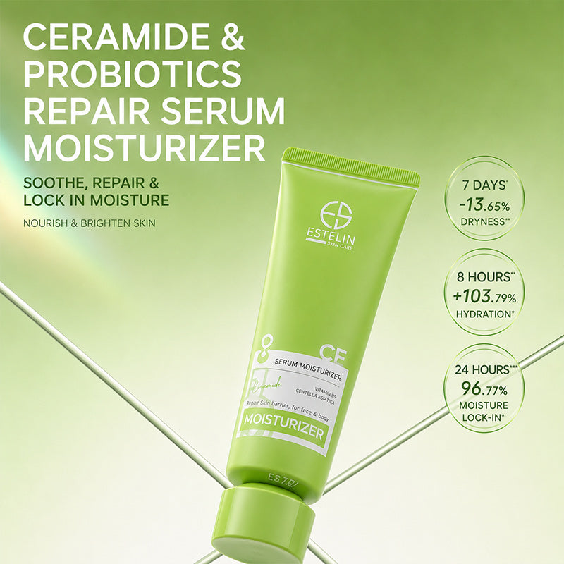 Estelin Ceramide & Probiotics Repair Serum Moisturizer