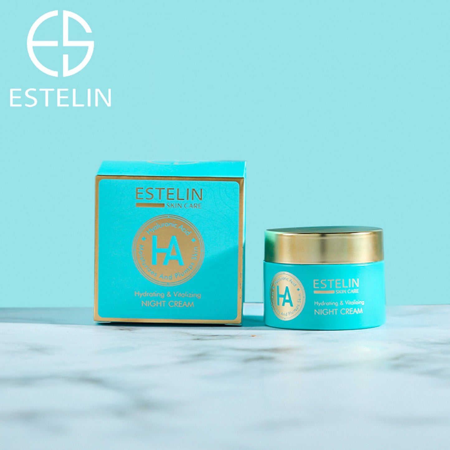 Hyaluronic acid hydrating & vitalizing night cream