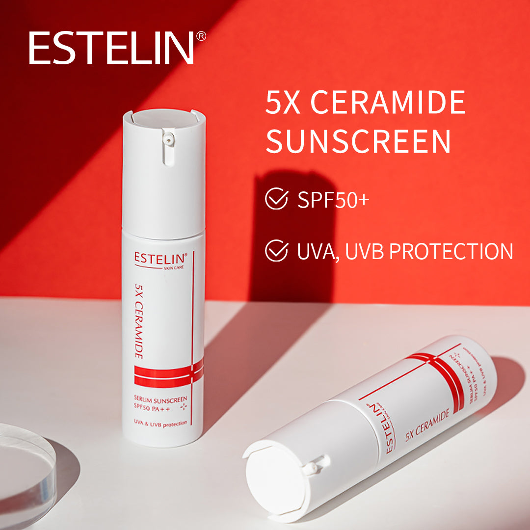 5X Ceramide barrier repair sunscreen spf 50PA++
