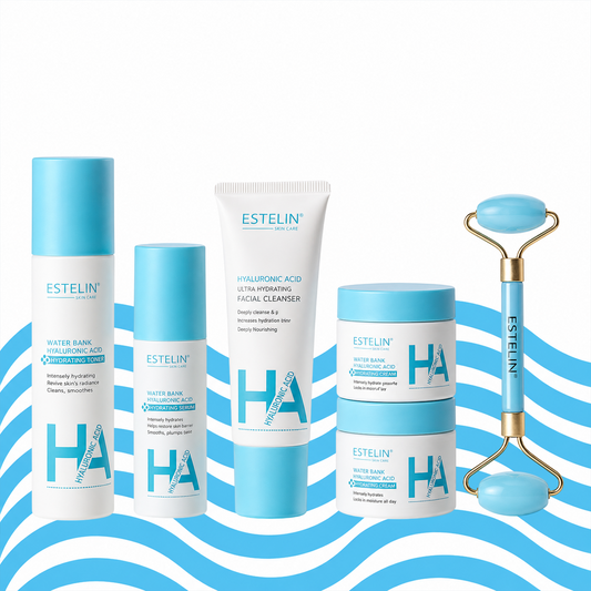 Estelin Water Bank Hyaluronic Acid Complete Hydration Combo