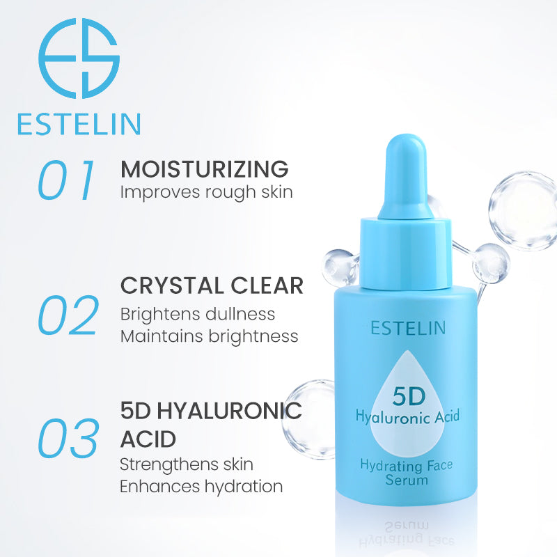 5D Hyaluronic acid  hydrating face serum  5D