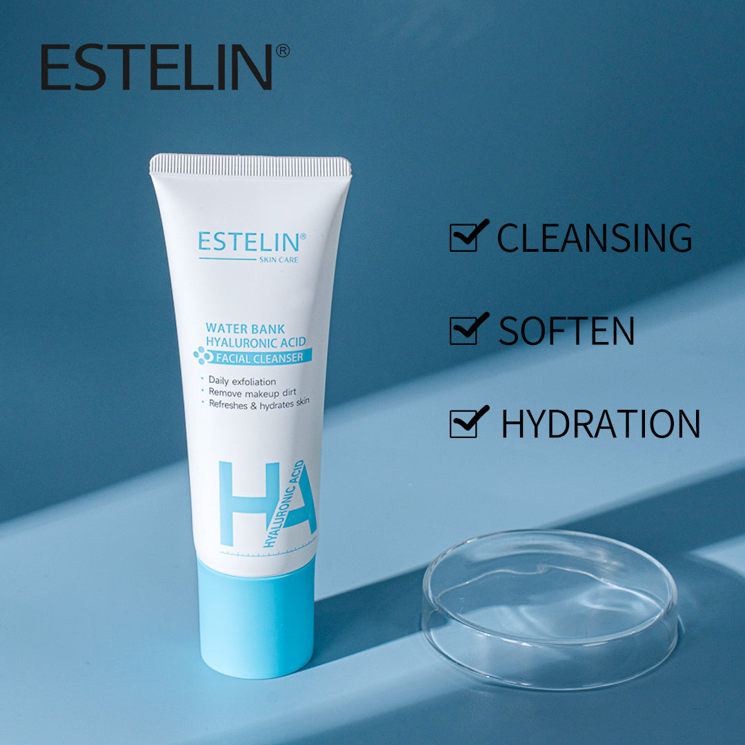 Water bank hyaluronic acid facial cleanser