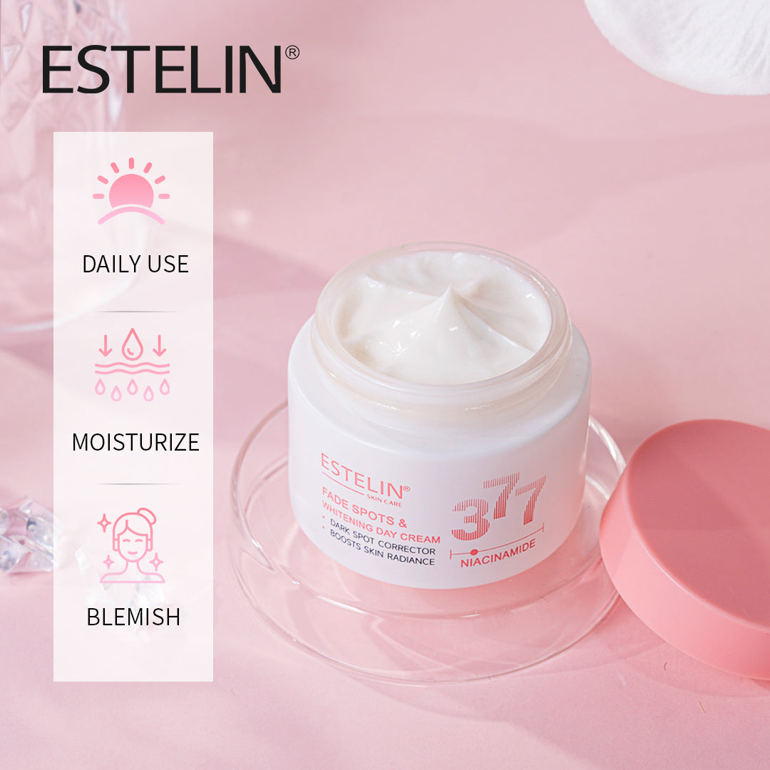ESTELIN 377 Niacinamide Fade Spots & Whitening Day Cream