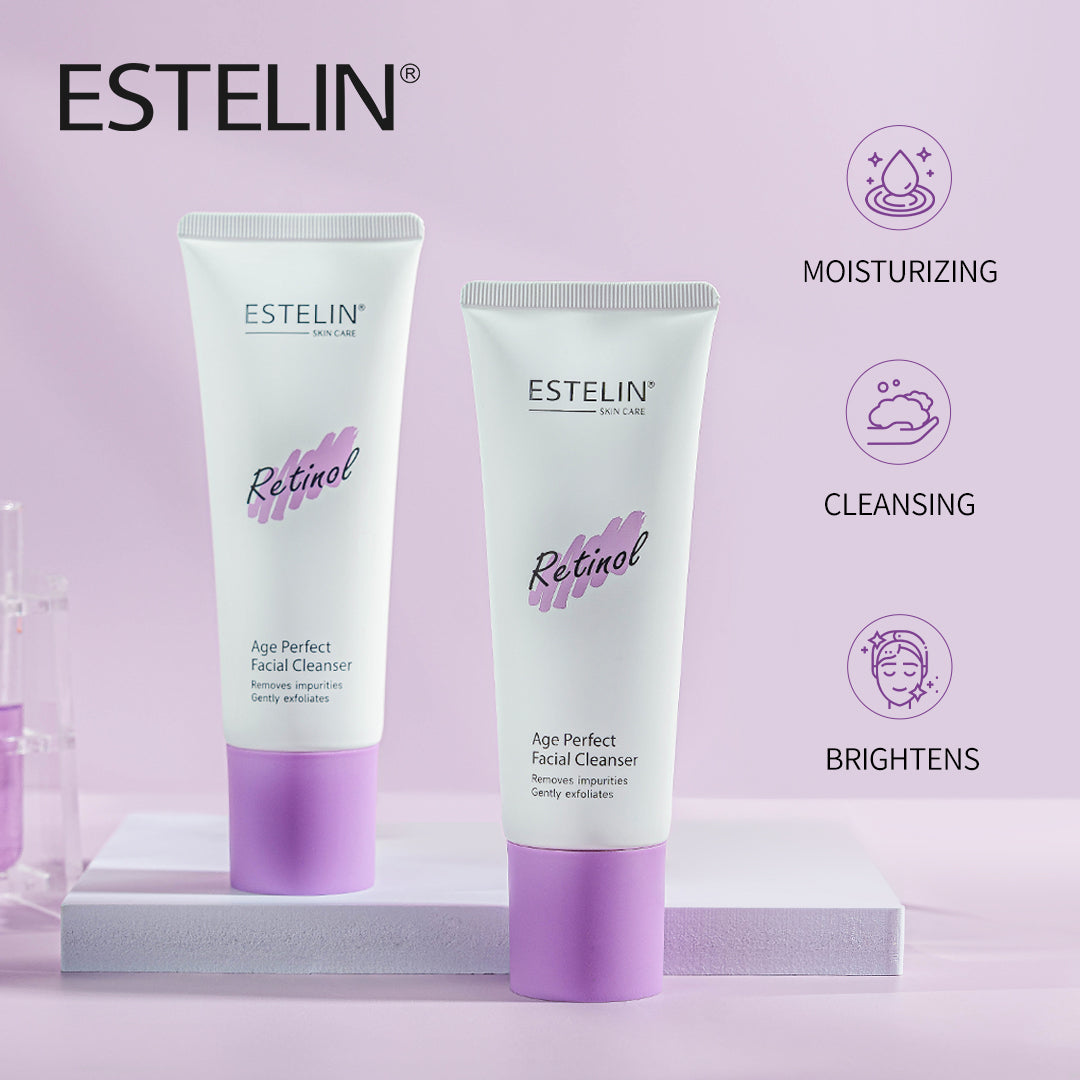 Retinol age perfect facial cleanser