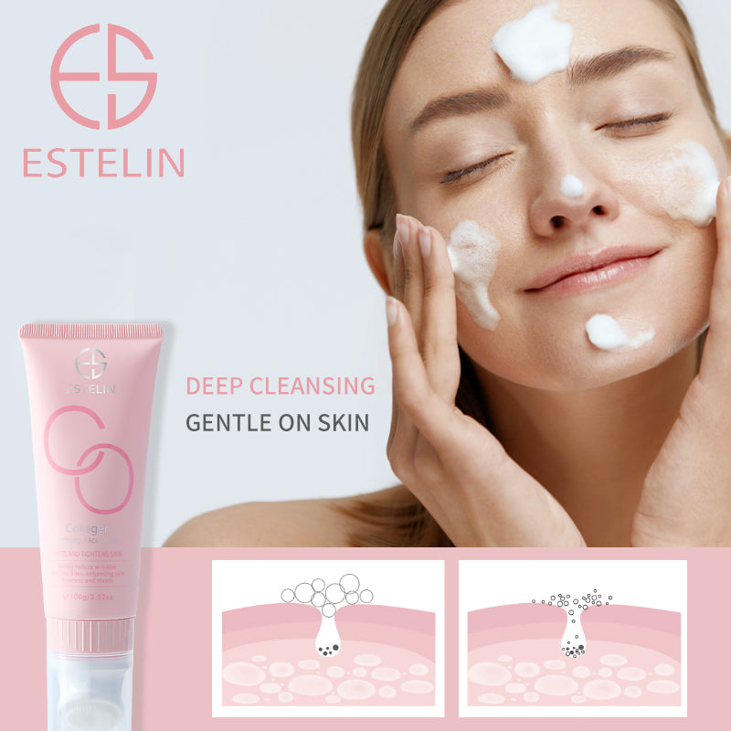 Collagen  firming face wash