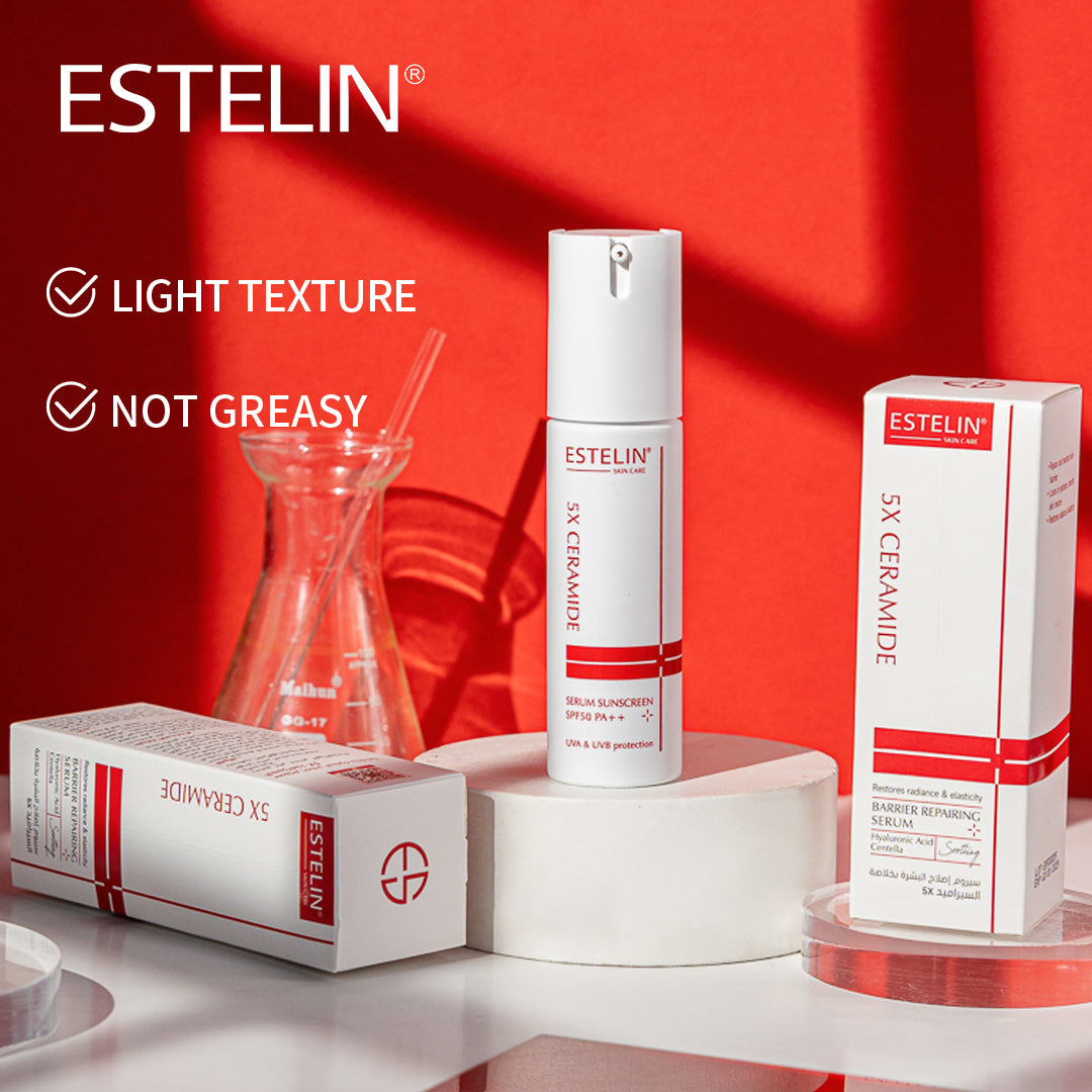 5X Ceramide barrier repair sunscreen spf 50PA++