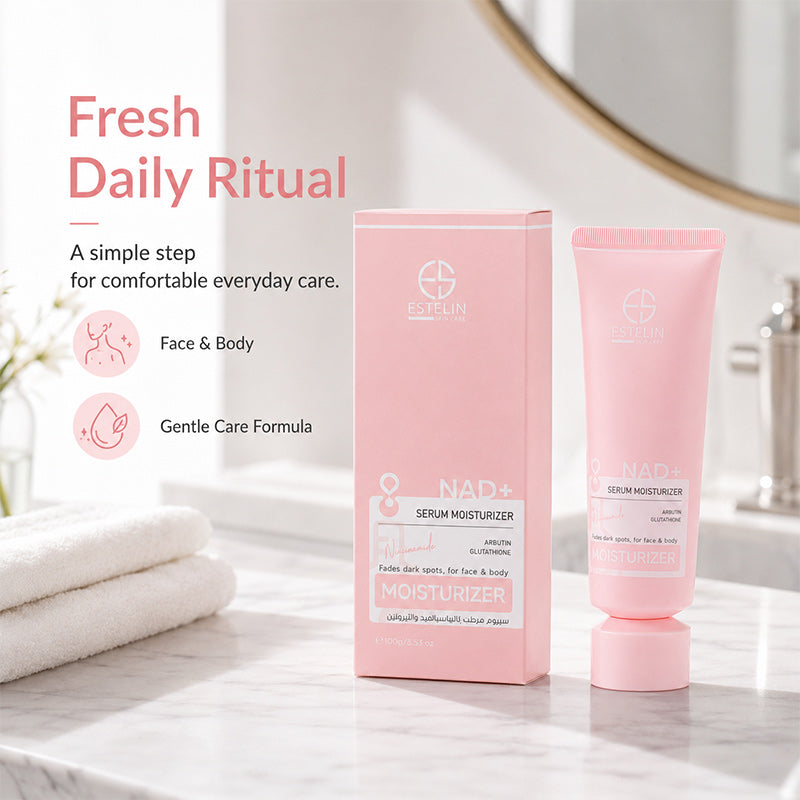 Estelin NAD+ Serum Moisturizer