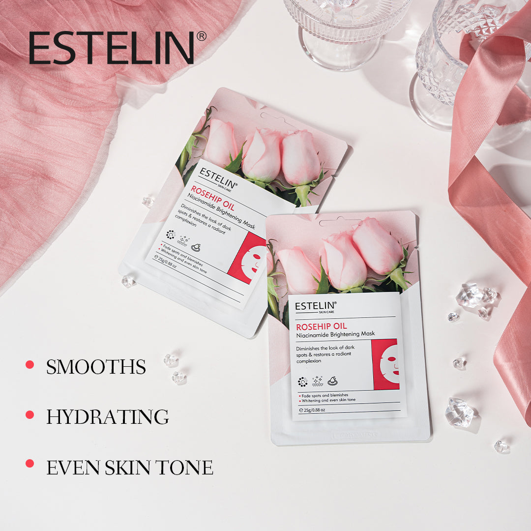 Rosehip Oil & Niacinamide Brightening Mask