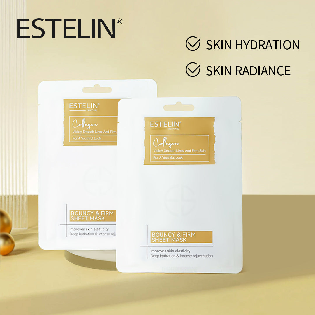 Bouncy & firm collagen sheet mask