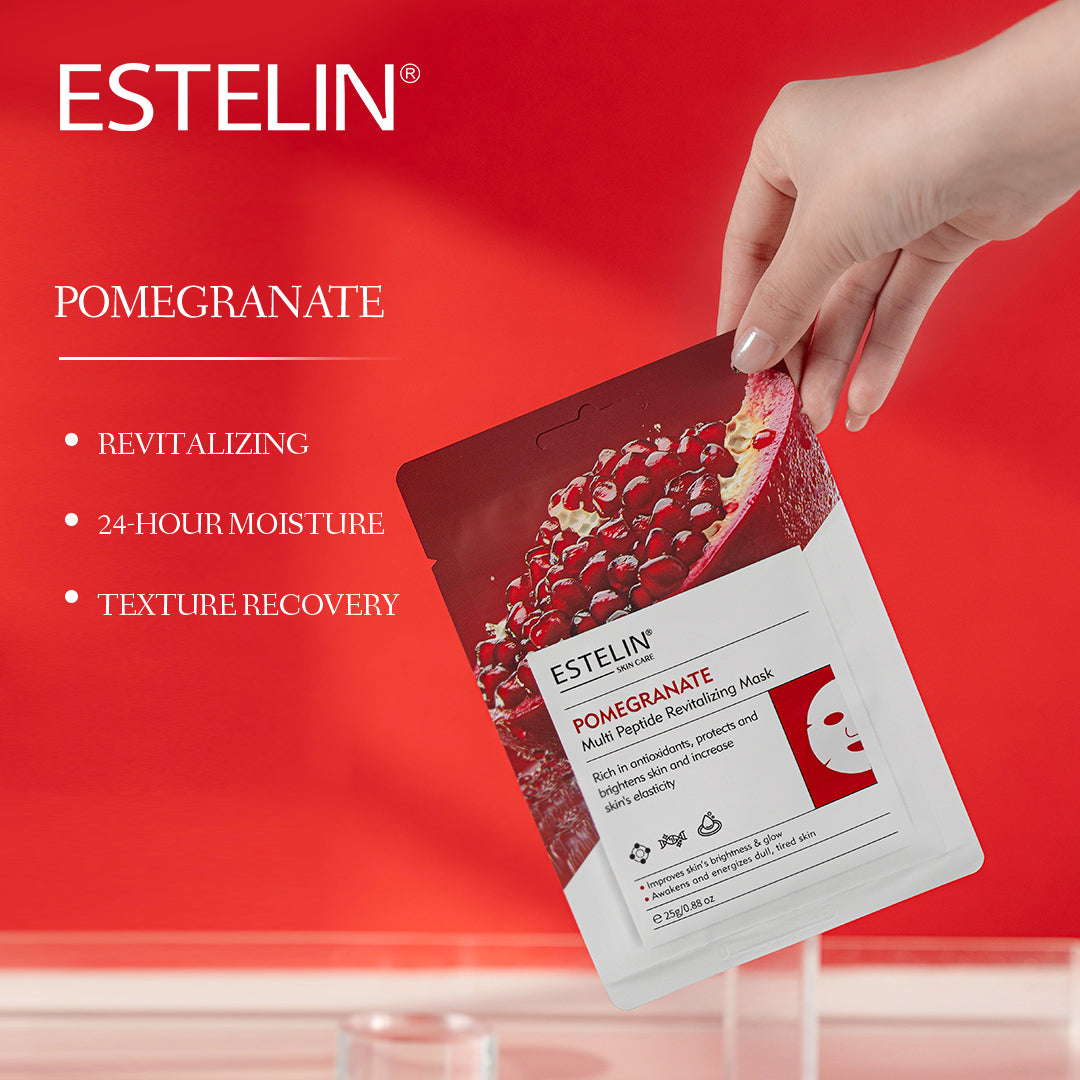 Pomegranate  & Multi Peptide Revitalizing Mask