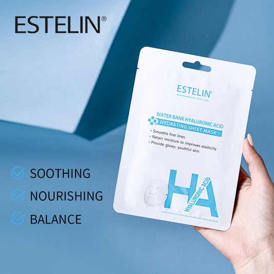 Water bank hyaluronic acid hydrating sheet mask