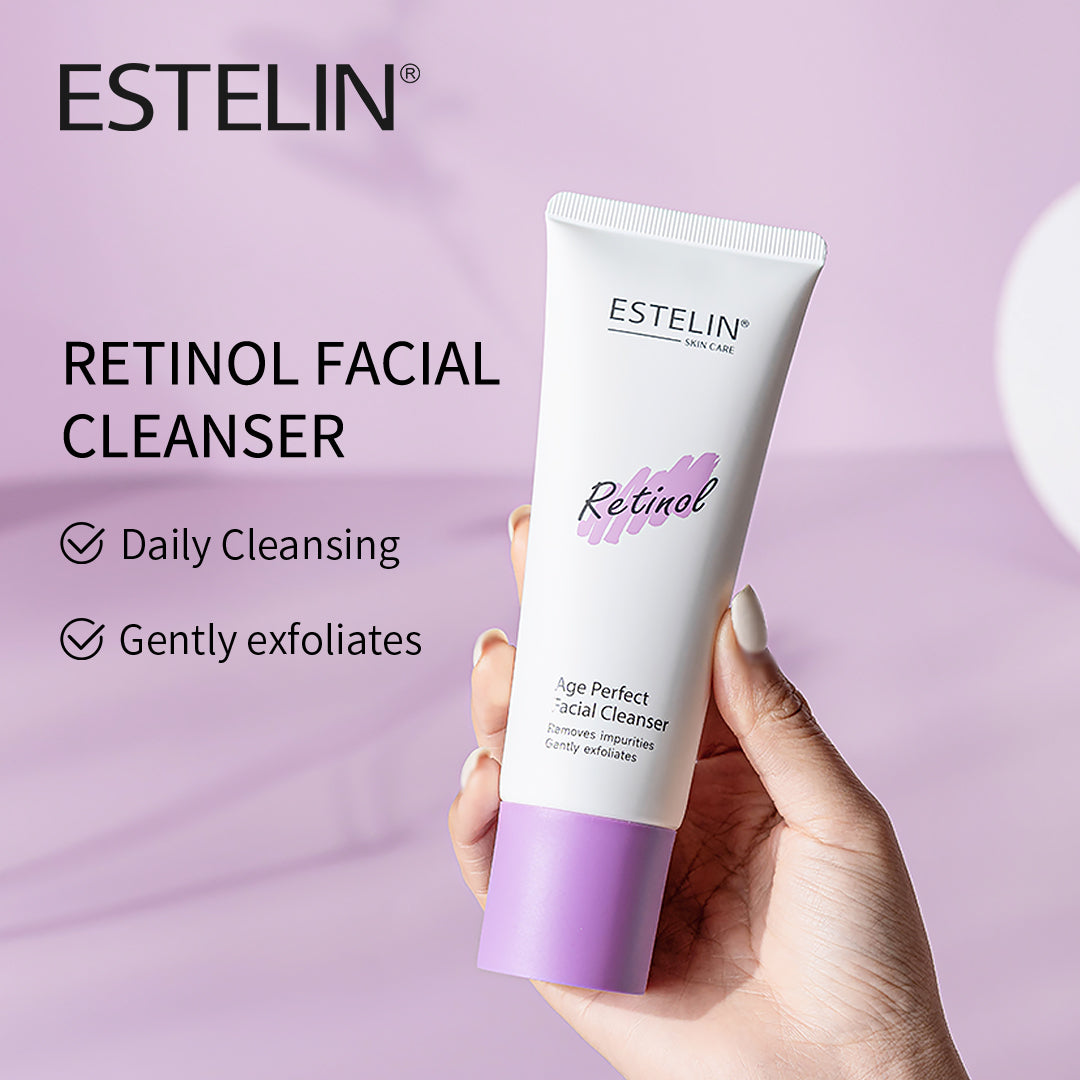 Retinol age perfect facial cleanser