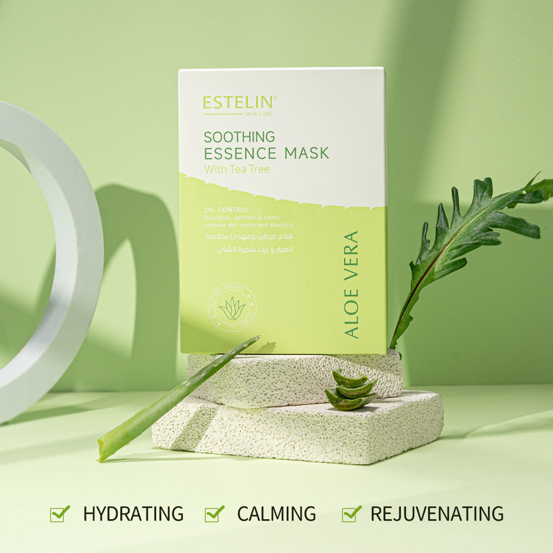 Estelin Aloe Vera Soothing Moisturizing Cream With Tea Tree