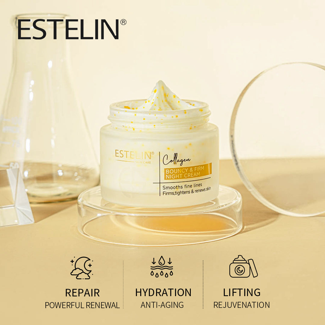 Bouncy & firm collagen night cream