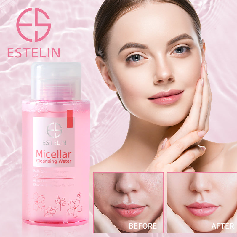 ESTELIN Micellar Cleansing Water with Cherry Blossom
