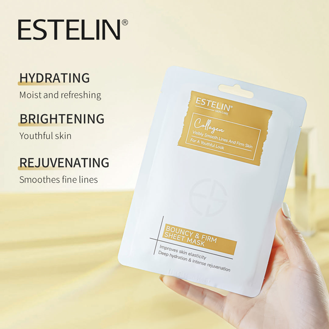 Bouncy & firm collagen sheet mask