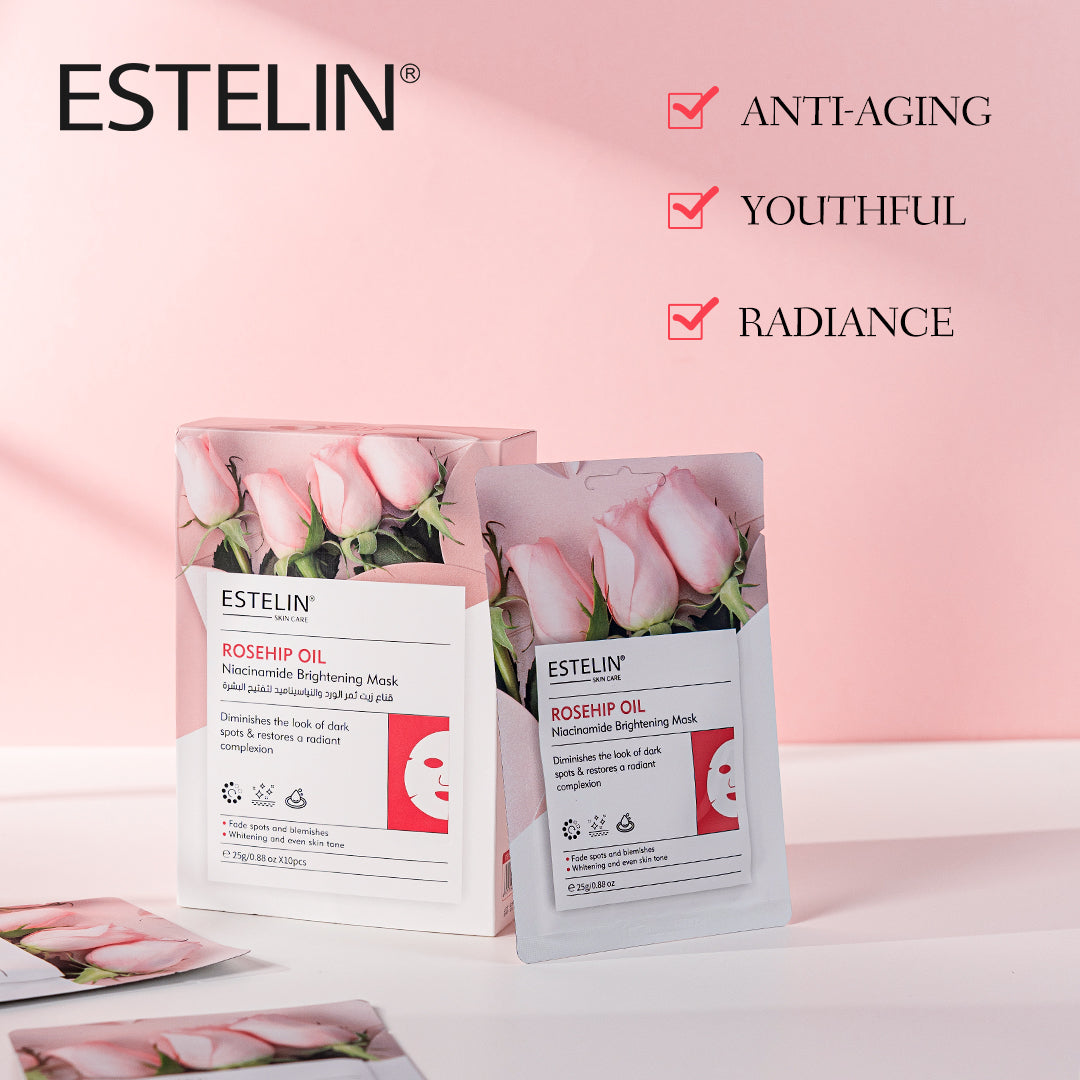 Rosehip Oil & Niacinamide Brightening Mask
