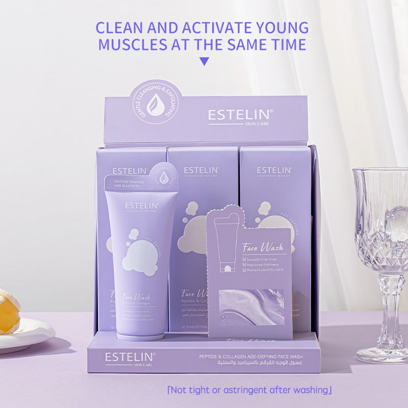 Peptides & Collagen Age-Defying Face Wash