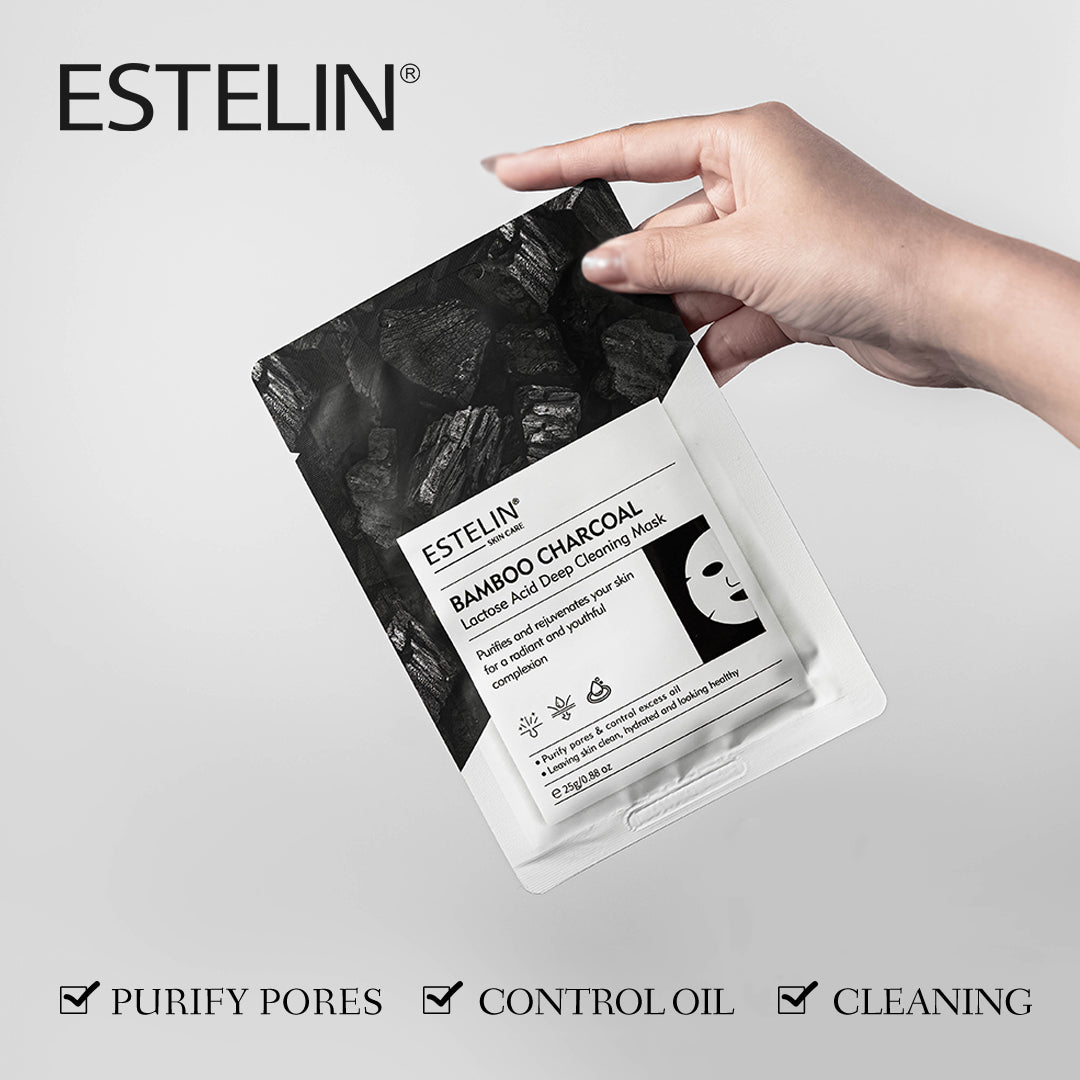 Bamboo charcoal & lactose acid deep cleaning mask