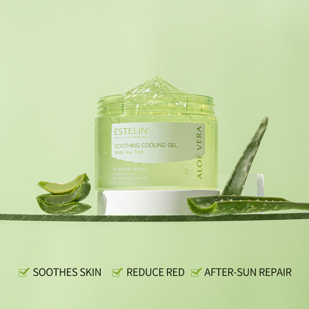 Estelin Aloe Vera Soothing Cooling Gel With Tea Tree