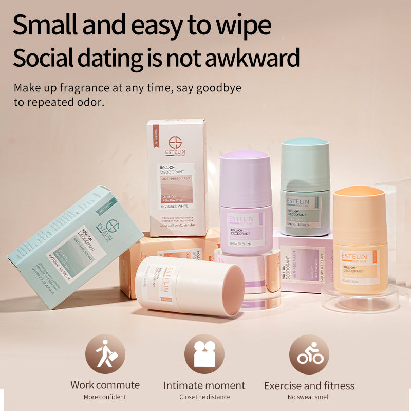 ESTELIN Body Care Roll-On Deodorant - Natural Refresh