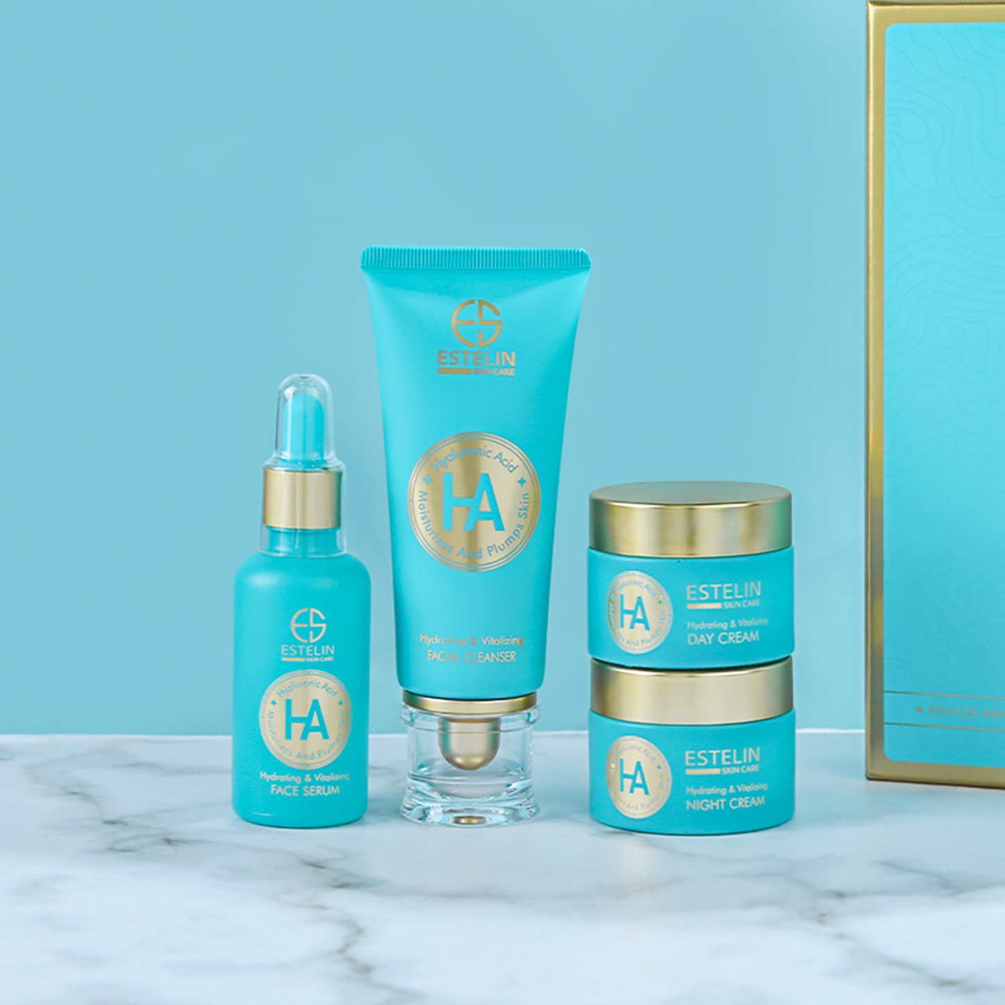 Hyaluronic acid hydrating & vitalizing combo