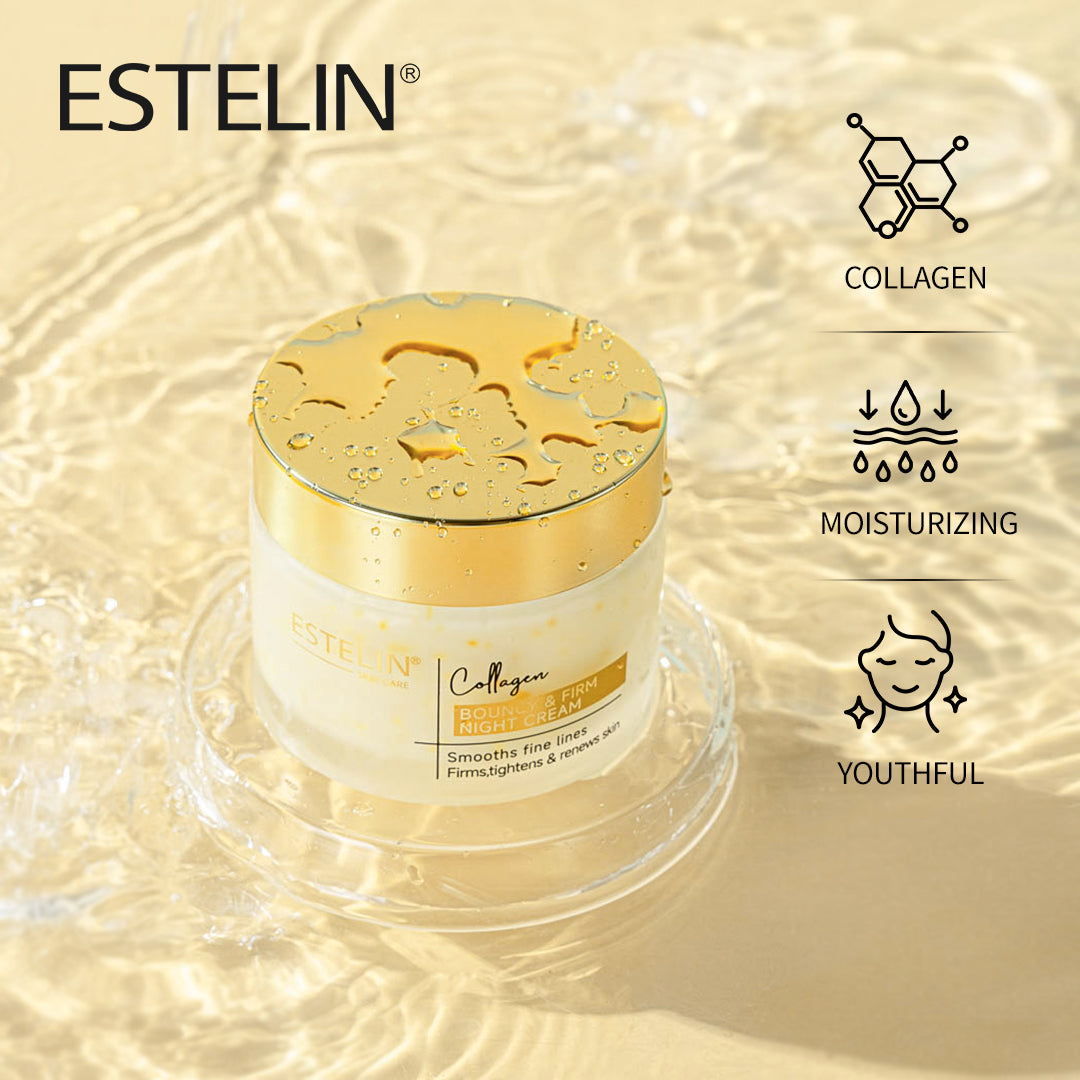 Bouncy & firm collagen night cream