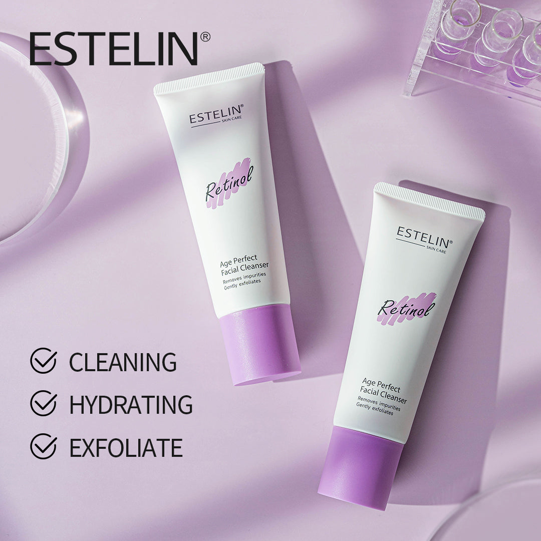 Retinol age perfect facial cleanser