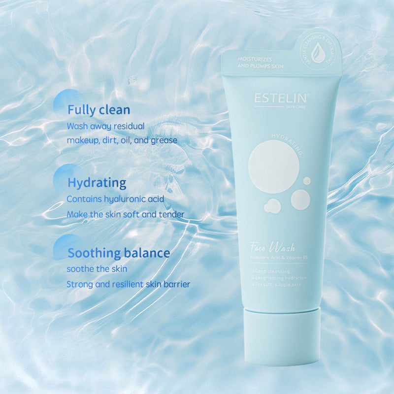 Hyaluronic Acid & Vitamin B5 Hydrating Face Wash