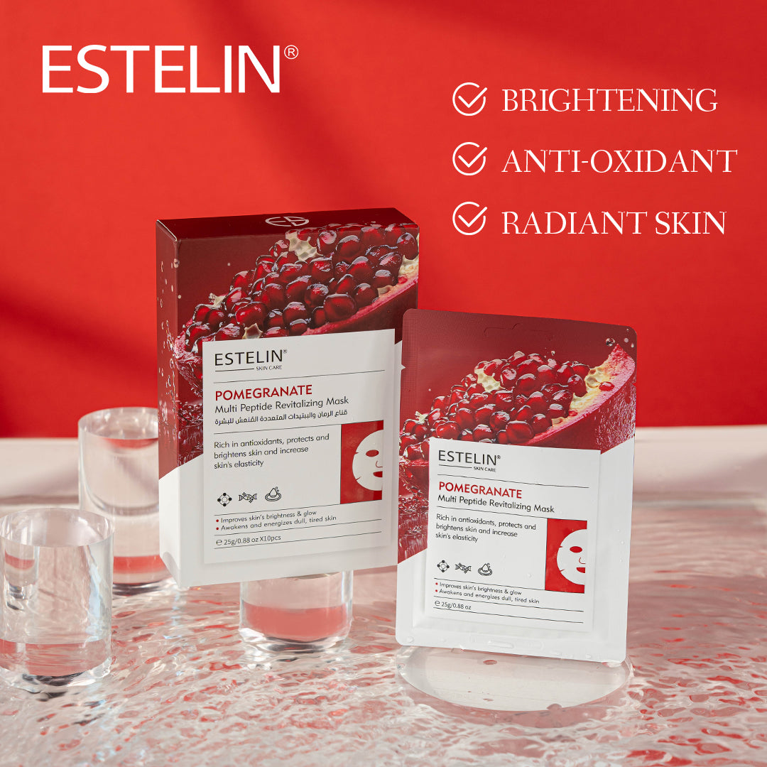 Pomegranate  & Multi Peptide Revitalizing Mask
